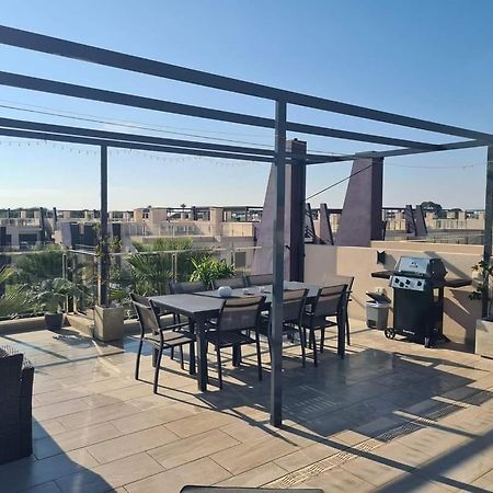 Higuericas Costa 222 Haerlig Takterrass Med Havsutsikt - Pool Och 250M Till Stranden Torre de la Horadada Ngoại thất bức ảnh