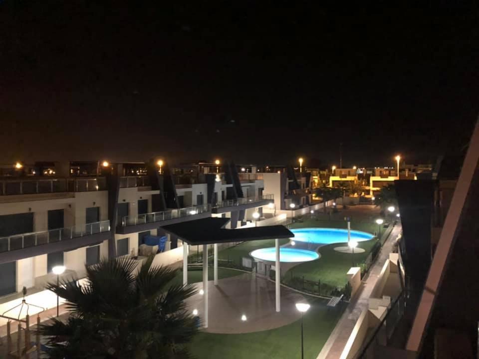 Higuericas Costa 222 Haerlig Takterrass Med Havsutsikt - Pool Och 250M Till Stranden Torre de la Horadada Ngoại thất bức ảnh