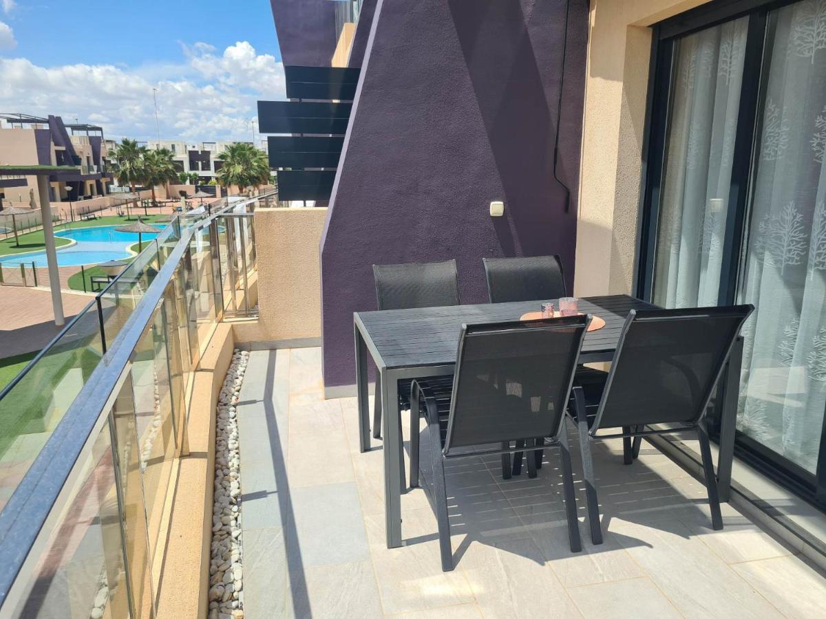 Higuericas Costa 222 Haerlig Takterrass Med Havsutsikt - Pool Och 250M Till Stranden Torre de la Horadada Ngoại thất bức ảnh